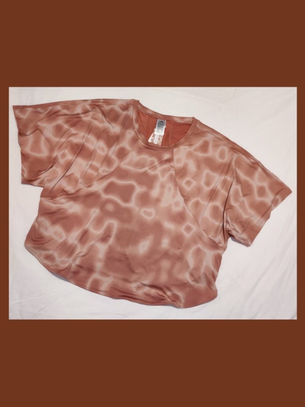 NWT Adidas x 11 Honore Training Tee/T-Shirt/Top HI5660 Ambient Blush Women's 4X